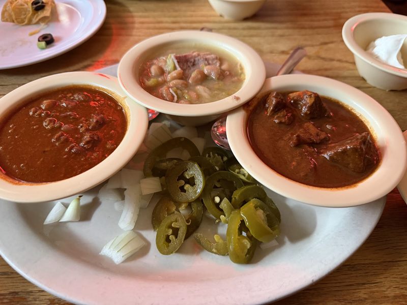 Texas Chili Parlor food