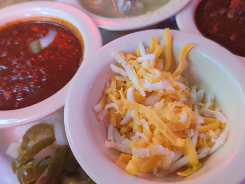 Texas Chili Parlor food